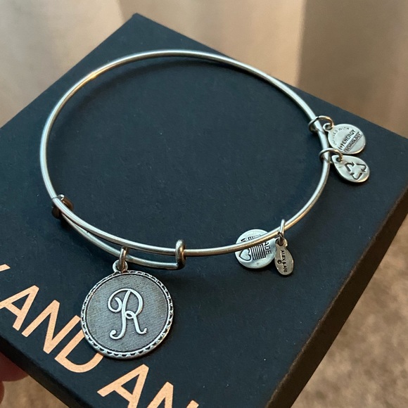 Alex and Ani bracelet letter “R” - Picture 2 of 2